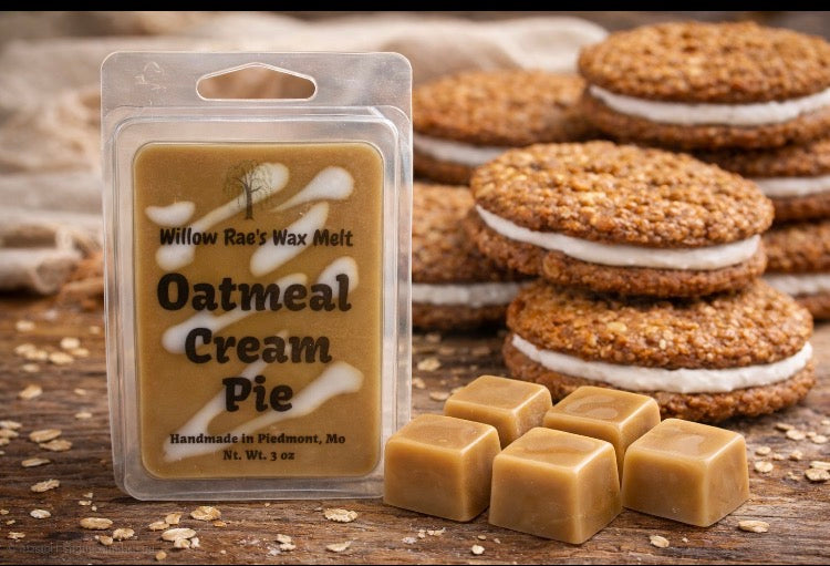 Oatmeal cream pie wax melt