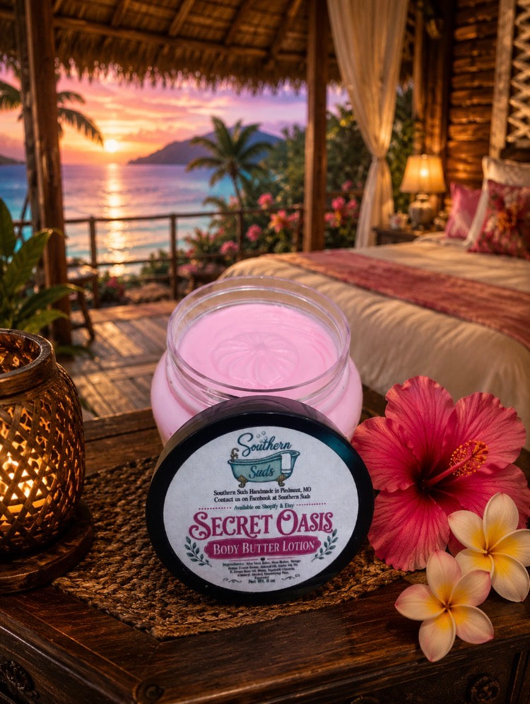 Secret Oasis Body Butter Lotion (my version of Beija Flor 68)