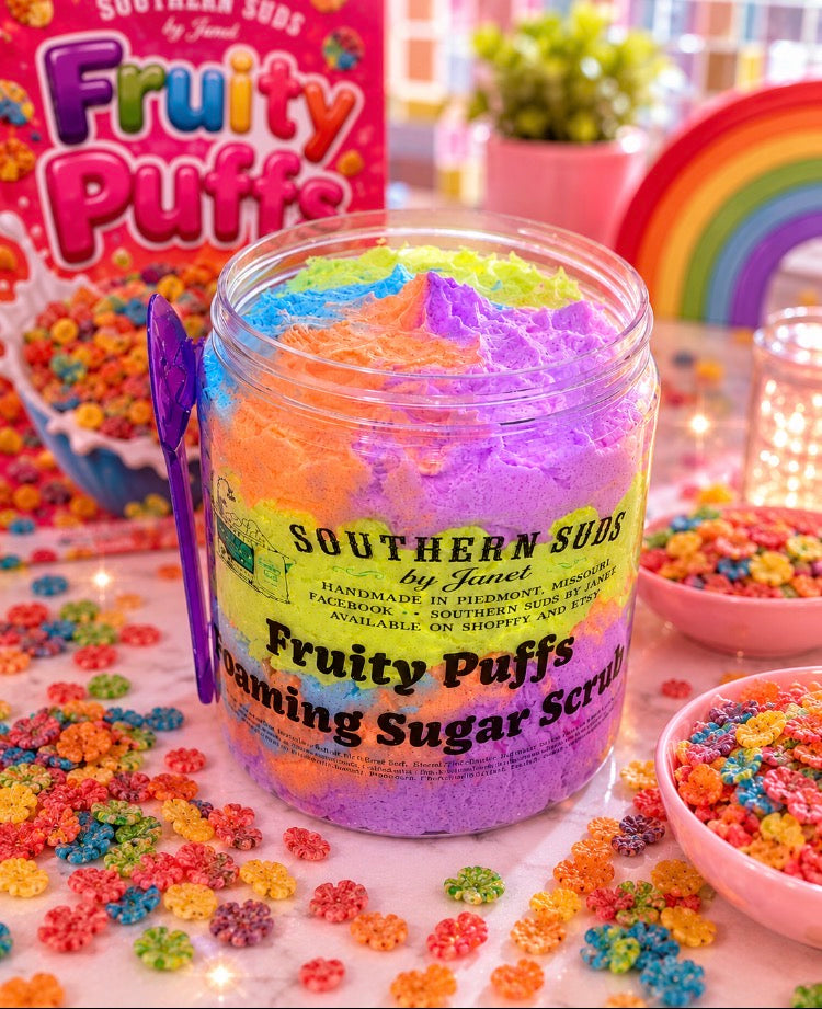 Fruity Puffs Foaming Sugar Scrub