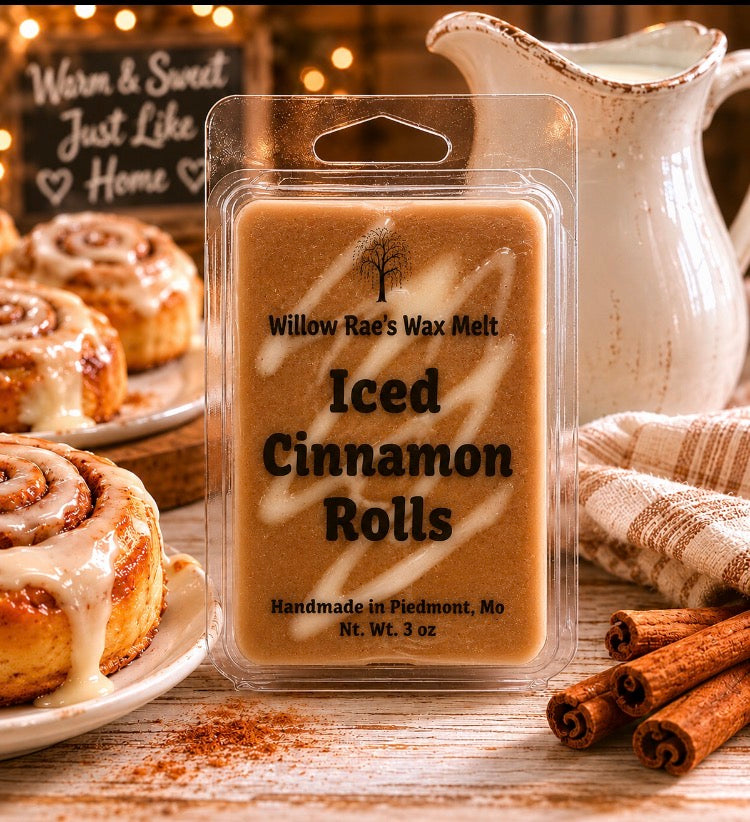 Iced Cinnamon Rolls Wax Melt