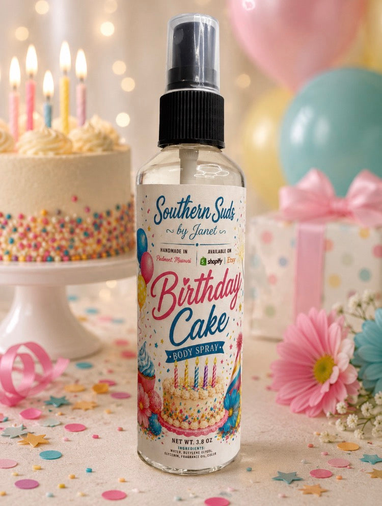 Birthday Cake Body Spray