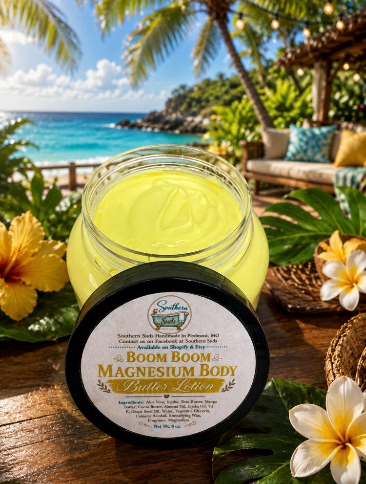 Boom Boom Magnesium Body Butter Lotion (my version of Bum Bum)