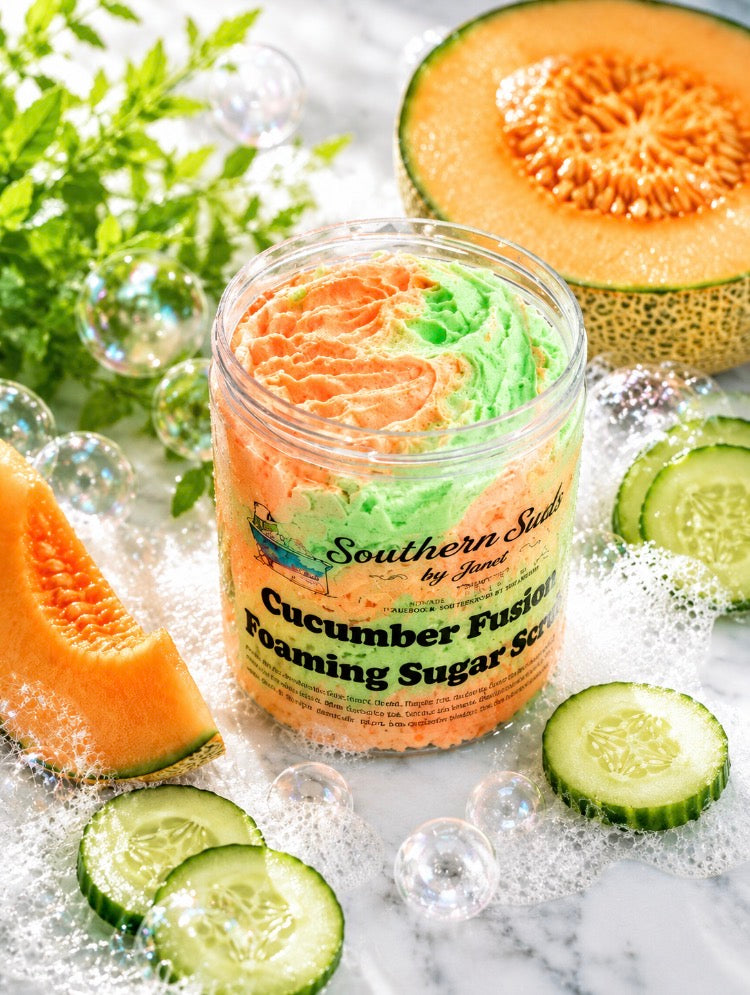 Cucumber Fusion Foaming Sugar Scrub