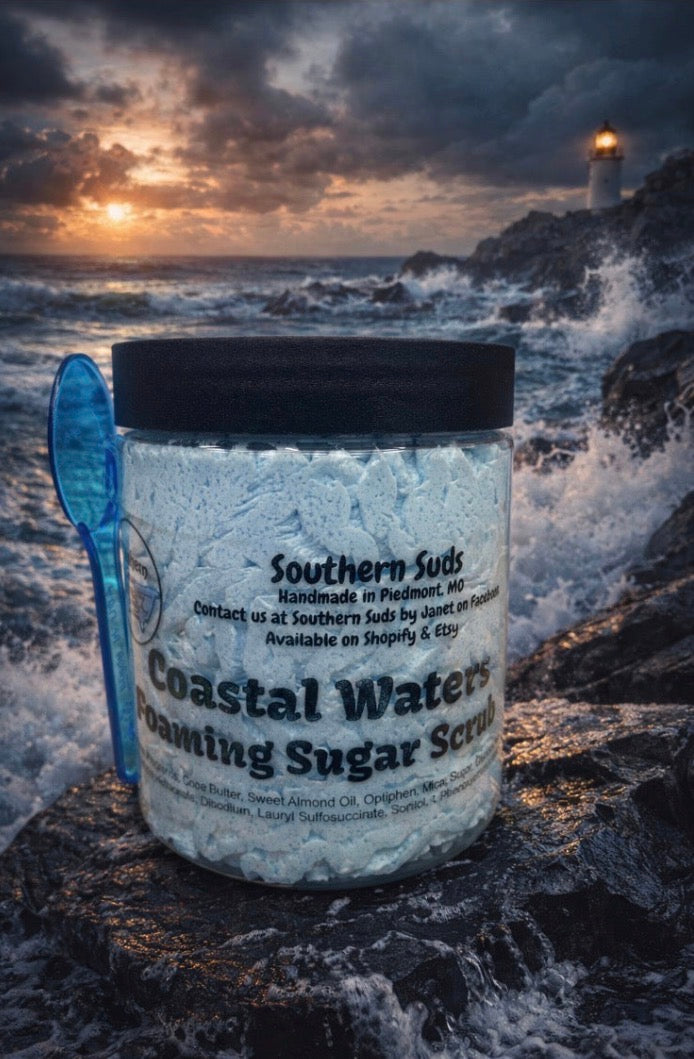 Coastal Waters Foaming Sugar Scrub