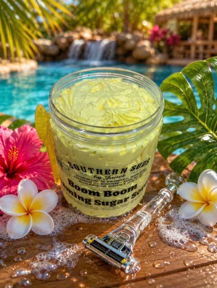 Boom Boom Foaming Sugar Scrub (my version of Bum Bum)