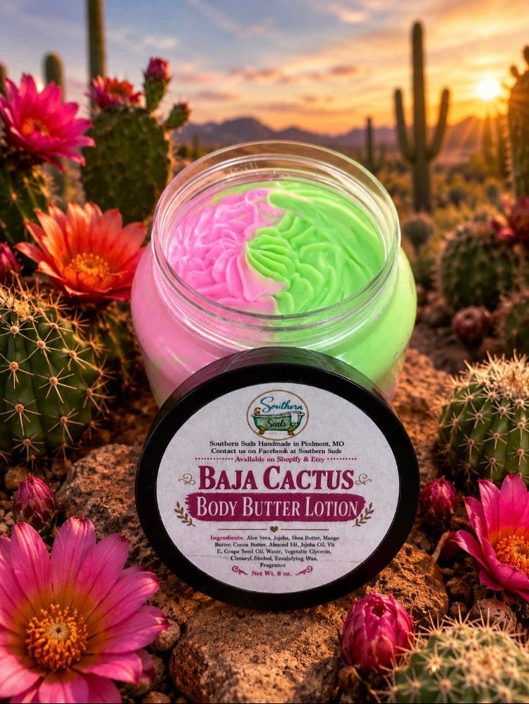 Baja Cactus Body Butter Lotion