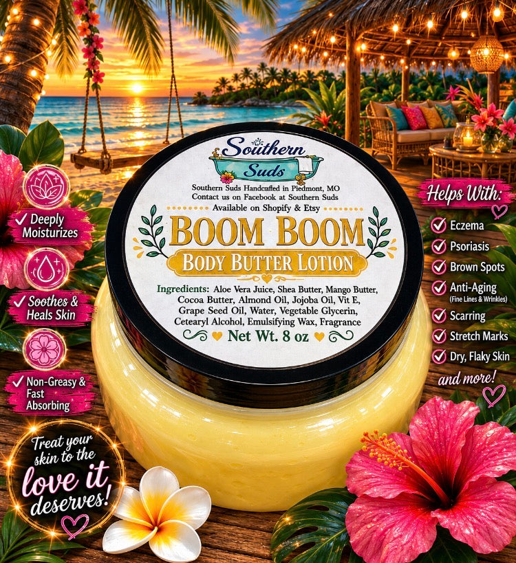 Boom Boom Body Butter Lotion