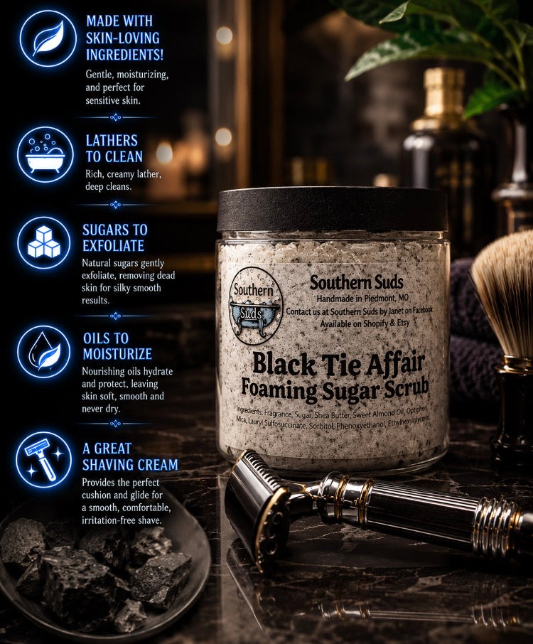 Black Tie Affair Foaming Sugar Scrub