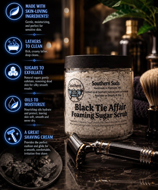 Black Tie Affair Foaming Sugar Scrub