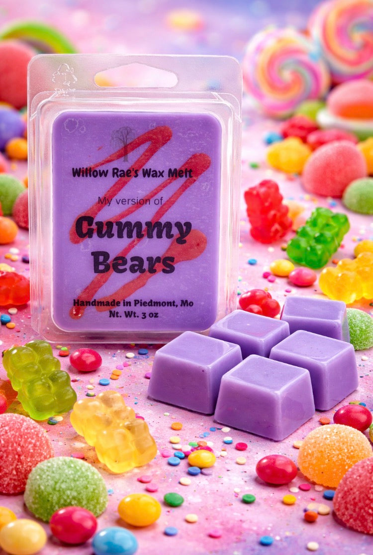 Gummy Bears ( my version of Gummy Bears)Wax Melt
