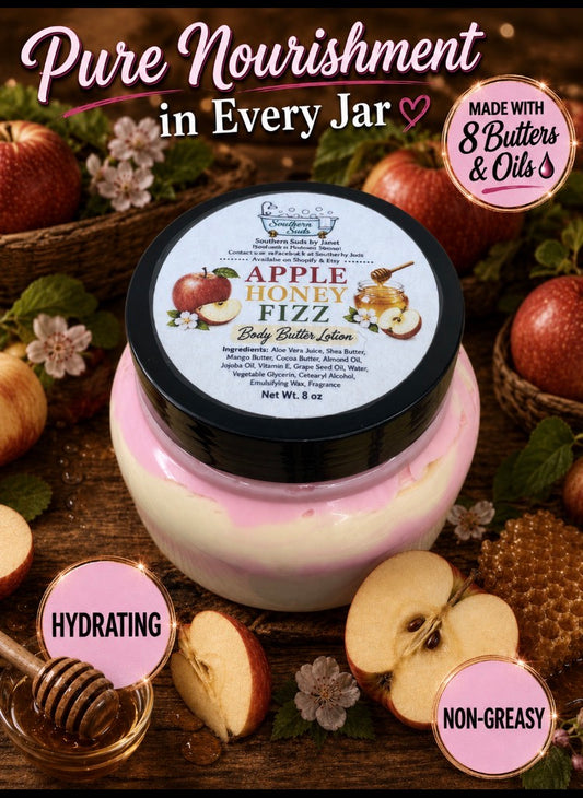 Apple & Honey Fizz Body Butter Lotion