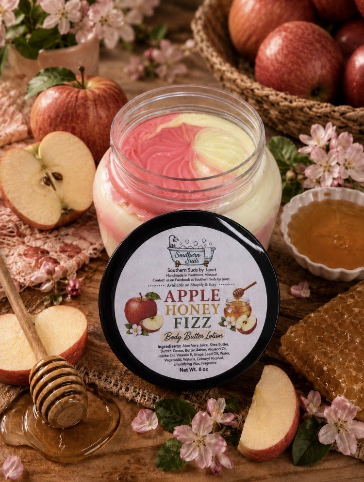 Apple & Honey Fizz Body Butter Lotion