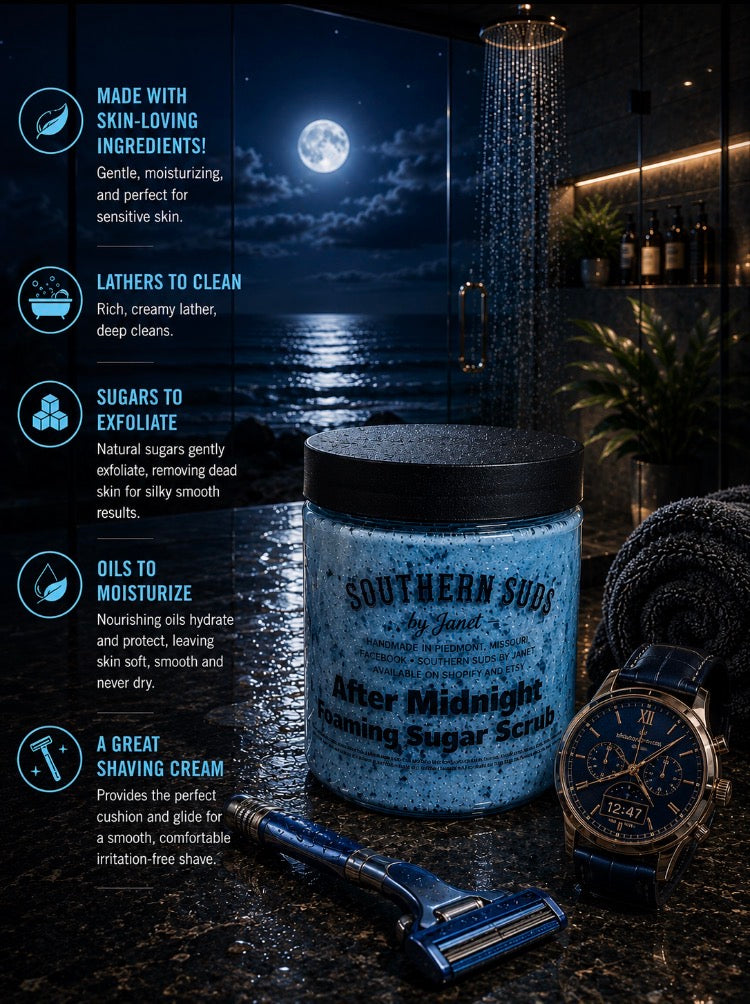 After Midnight Foaming Sugar Scrub
