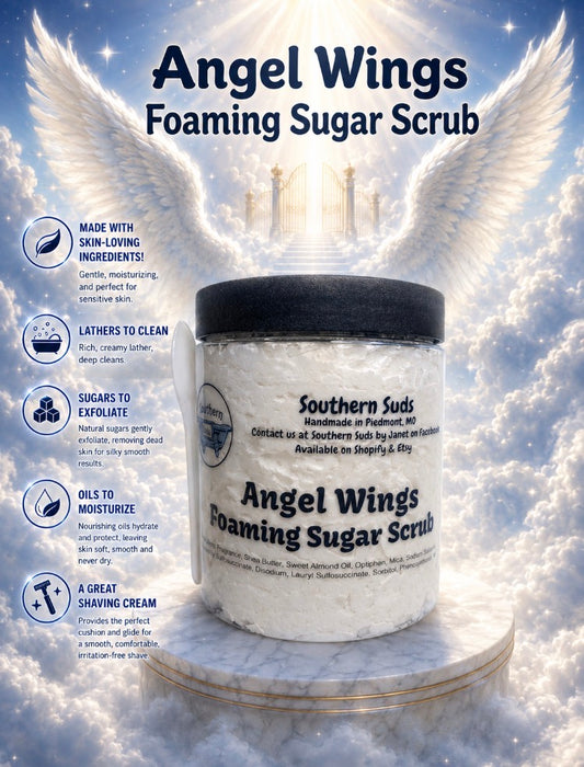 Angel Wings Foaming Sugar Scrub