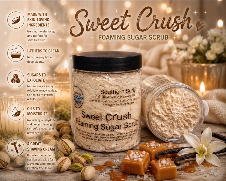 Sweet Crush Foaming Sugar Scrub (my version of Brazilian Crush 71)