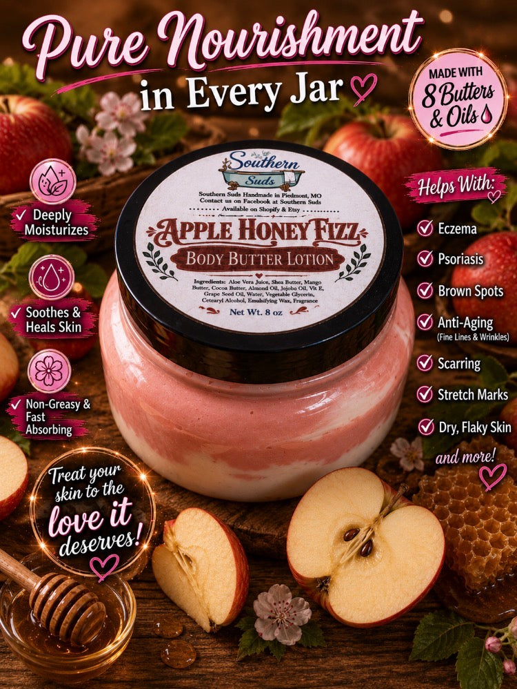 Apple & Honey Fizz Body Butter Lotion