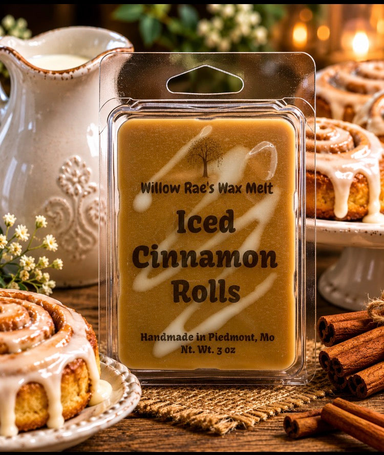 Iced Cinnamon Rolls Wax Melt