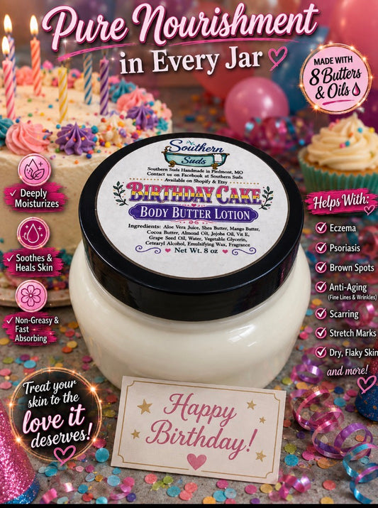 Birthday Cake Body Butter Lotion