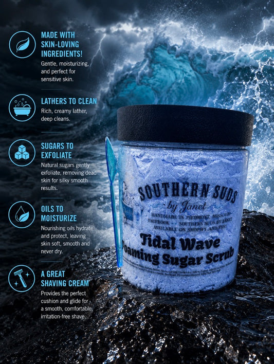 Tidal Wave Foaming Sugar Scrub