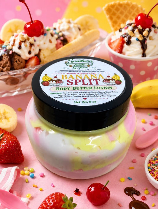 Banana Split Body Butter Lotion
