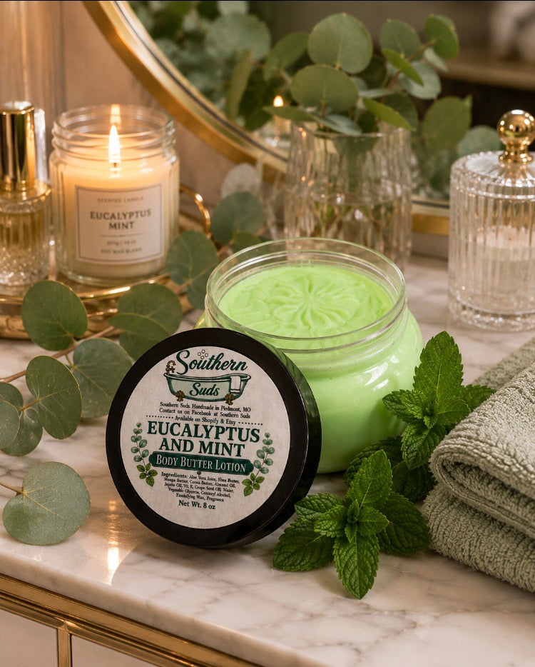 Eucalyptus & Mint Body Butter Lotion