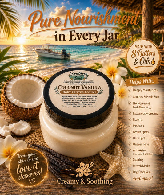 Coconut Vanilla Body Butter Lotion