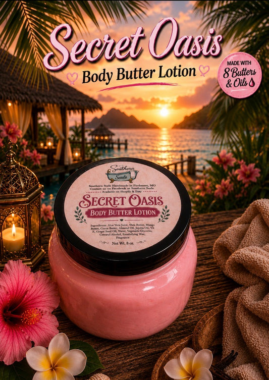 Secret Oasis Body Butter Lotion (my version of Beija Flor 68)