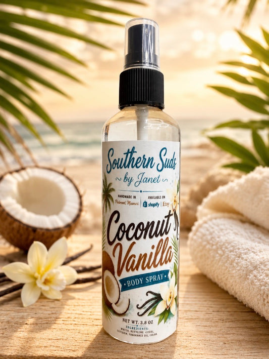 Coconut Vanilla Body Spray