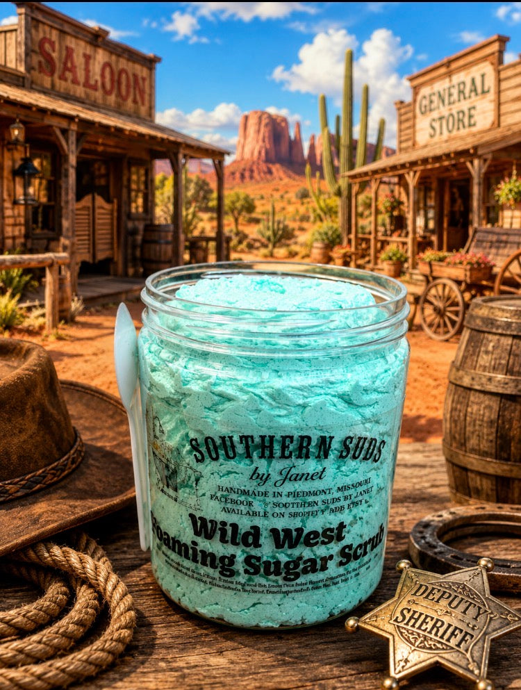 Wild West Foaming Sugar Scrub