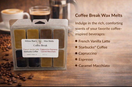 Coffee Break Wax Melt Pack