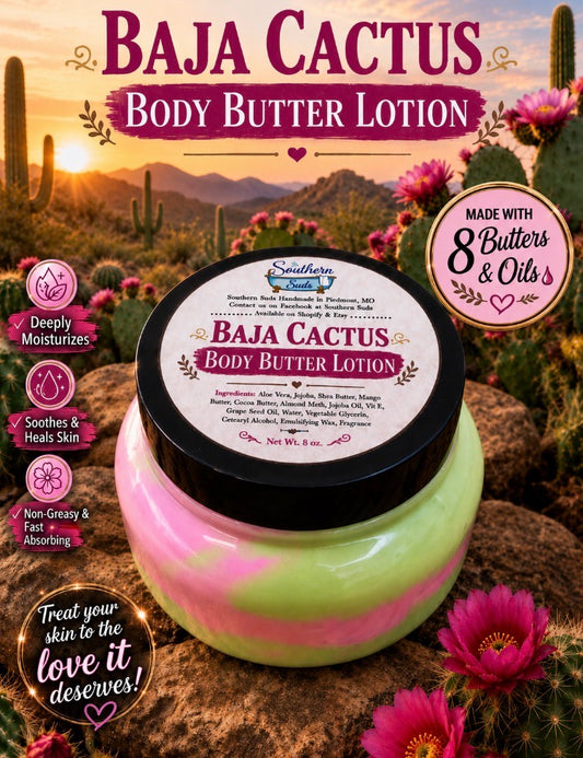 Baja Cactus Body Butter Lotion